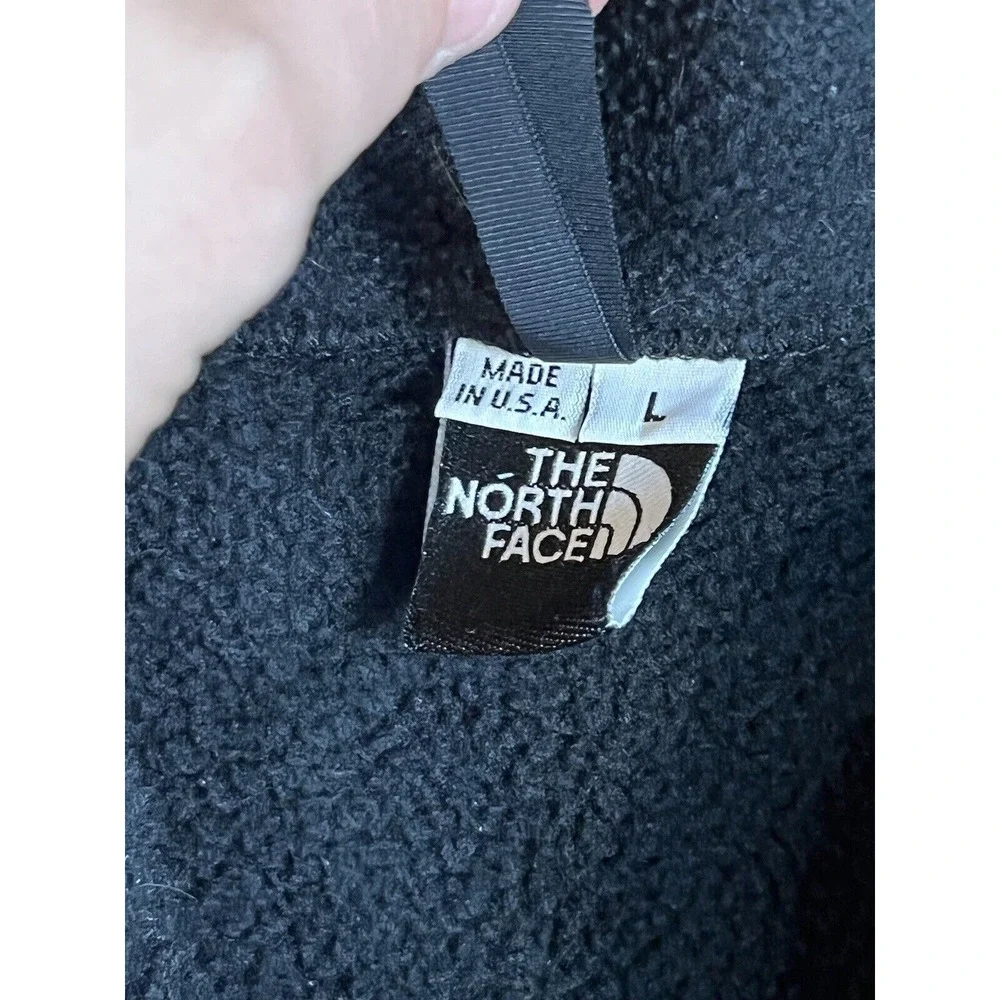 The North Face Jacket‎ Size Large Men's Black Fleece Lined  Full Zip